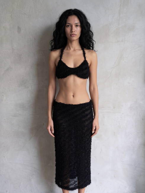 NOIR SKIRT - Tissimum