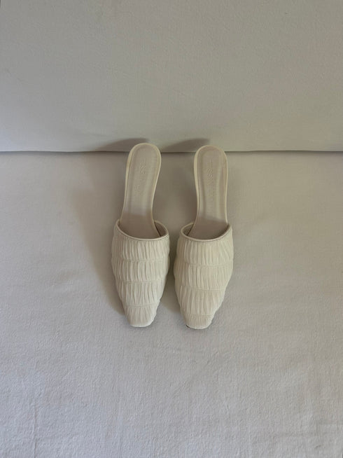 Medusa White Heel - Tissimum