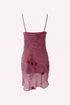 Embroidered Silk Chiffon Slip Dress - Tissimum