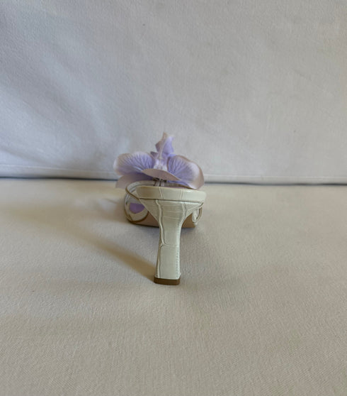 Zapatillas con flores