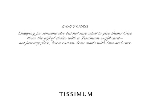Tissimum Christmas Gift Card - Tissimum